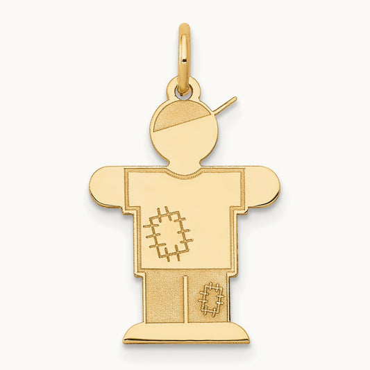 Kid Charm — 14K Yellow Gold