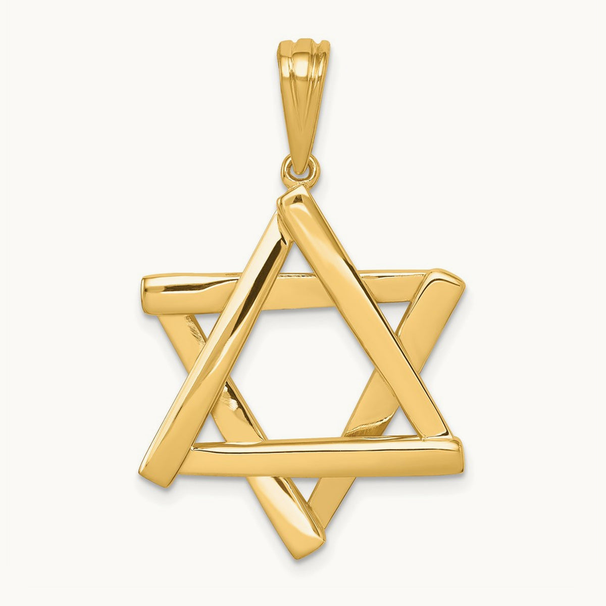 Star of David Pendant, 14K
