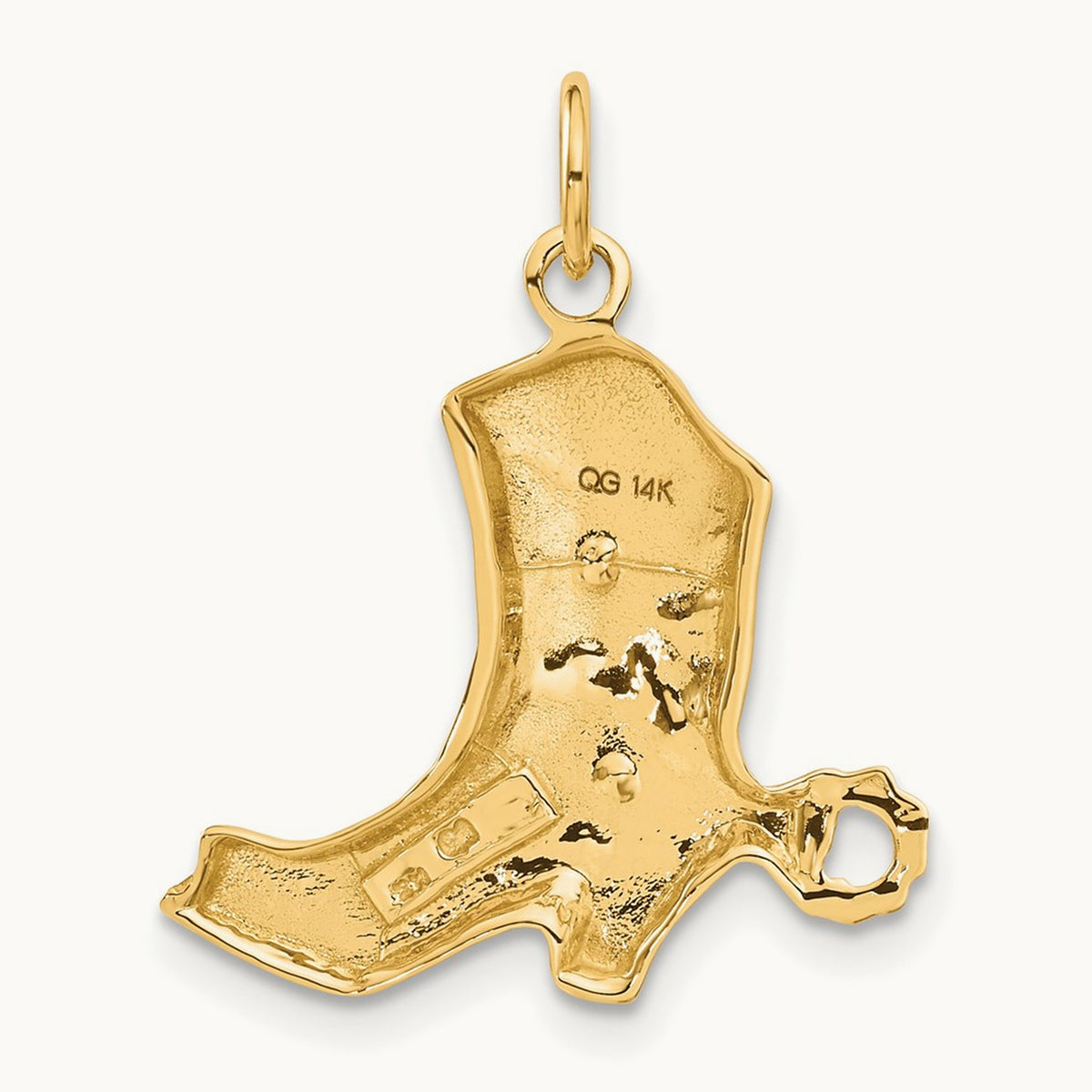 Boot Charm, 14K