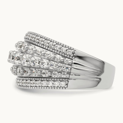 Fashion Ring, 1.50 ct tw Lab-Grown Diamond
