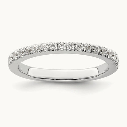Diamond Band, 14K White Gold