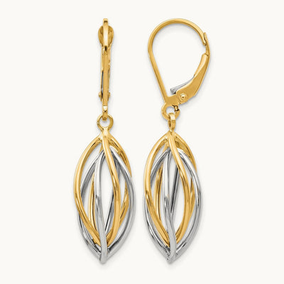 Polished Leverback Earrings — Leslie's — photo set