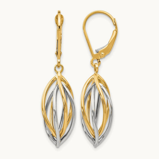 Polished Leverback Earrings — Leslie's — photo set