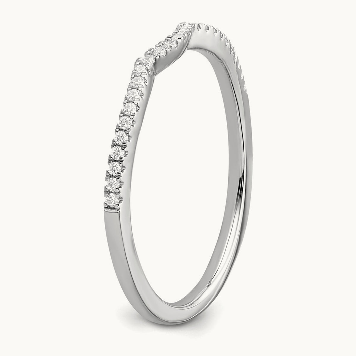Matching Wedding Band, 0.10 ct tw