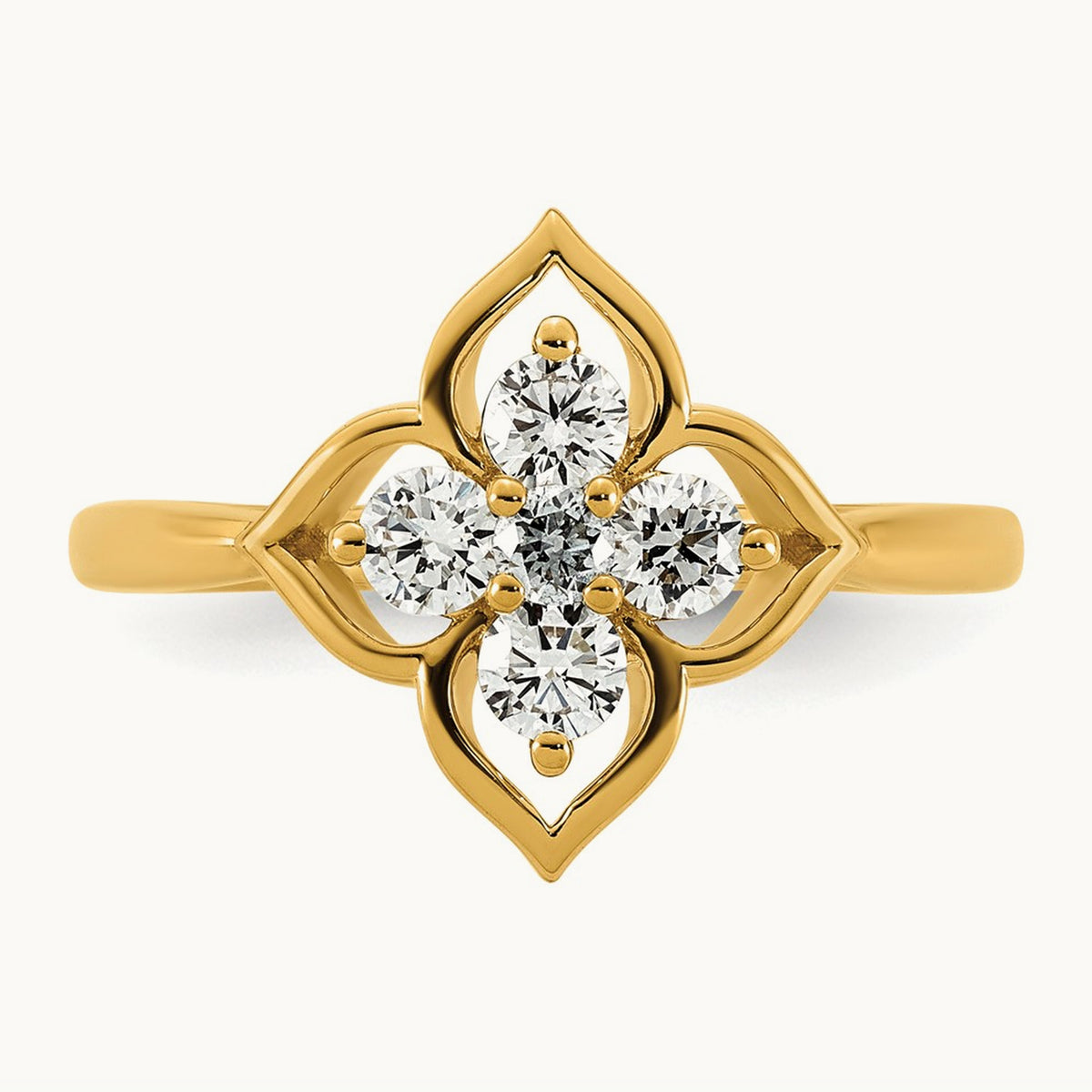 Fashion Ring, 0.50-1.00 ct tw Lab-Grown Diamond