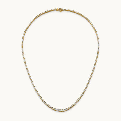 Graduated Tennis Necklace, 5.50 ct tw Lab-Grown Diamond