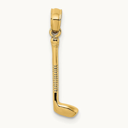 Golf Club Charm, 14K