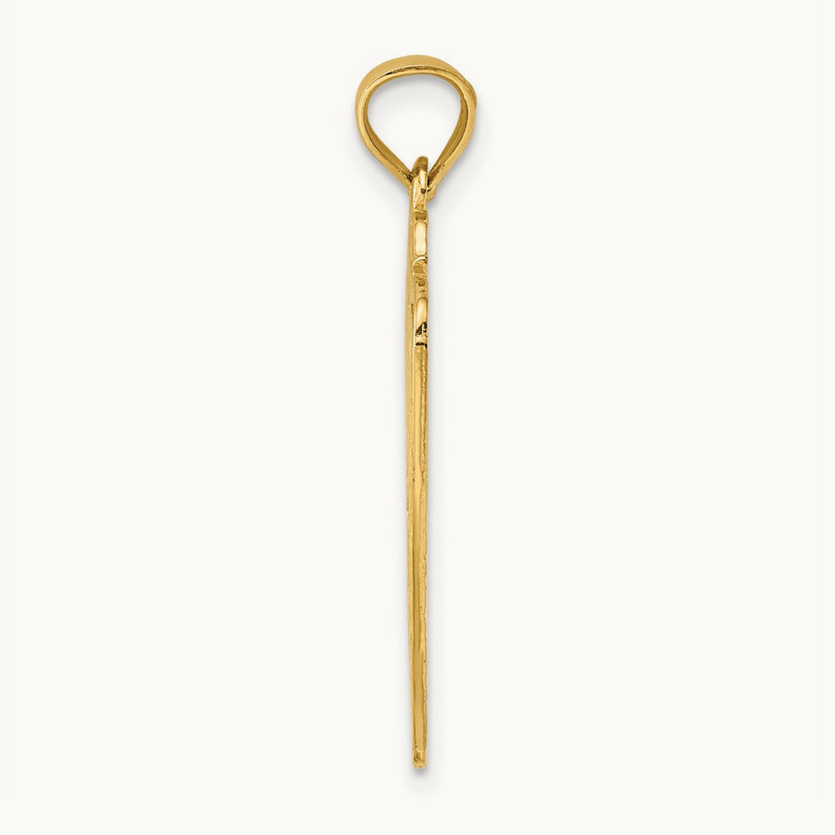 DAD OF THE YEAR PLAQUE Charm, 14K