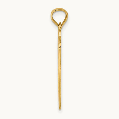 DAD OF THE YEAR PLAQUE Charm, 14K