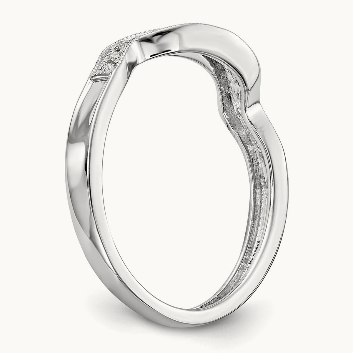 Wedding Band, 0.10 ct tw Lab-Grown Diamond
