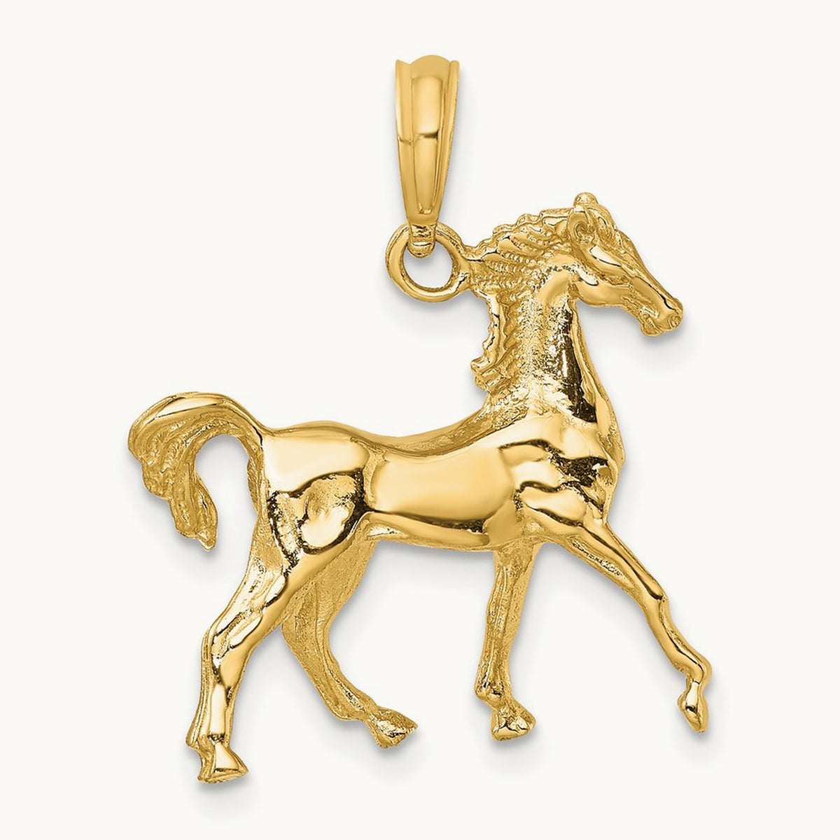 3-D Horse Charm — 25.7mm