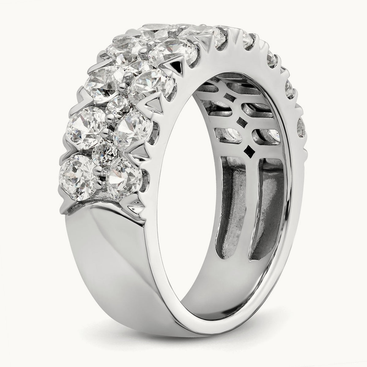 Double Row Band — 2 7/8 ct, 7