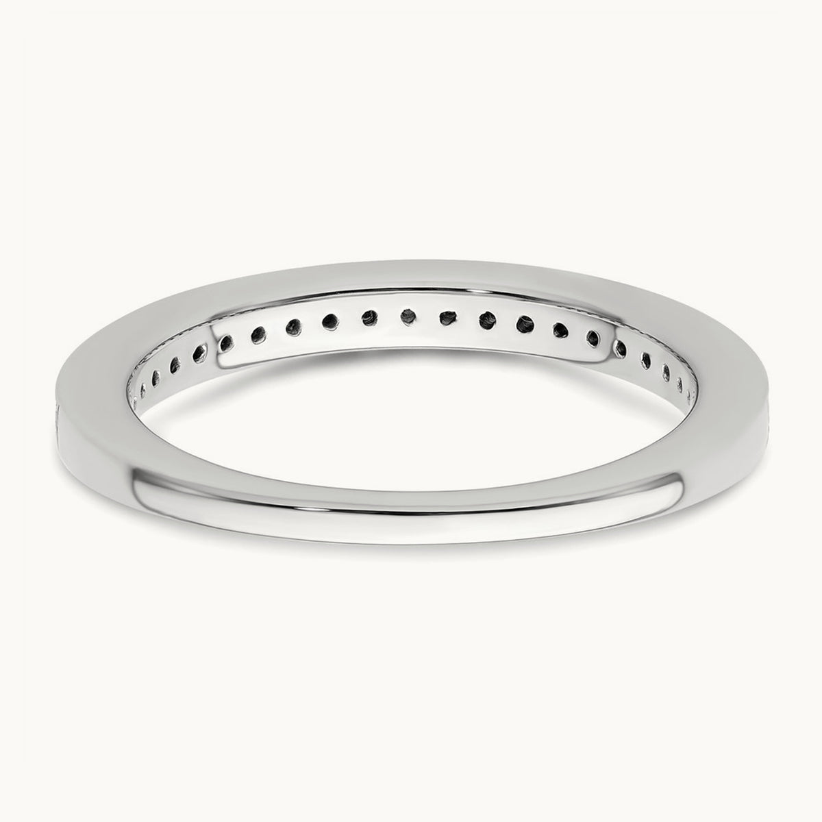 Diamond Band, 14K White Gold