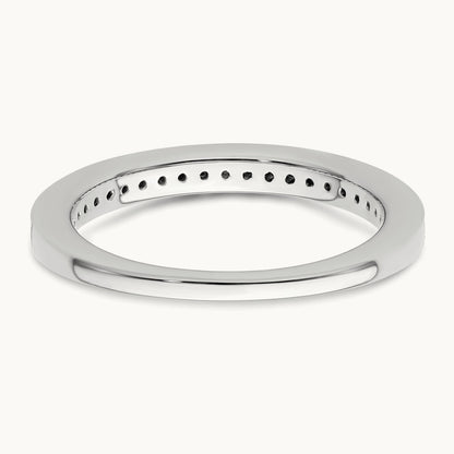 Diamond Band, 14K White Gold