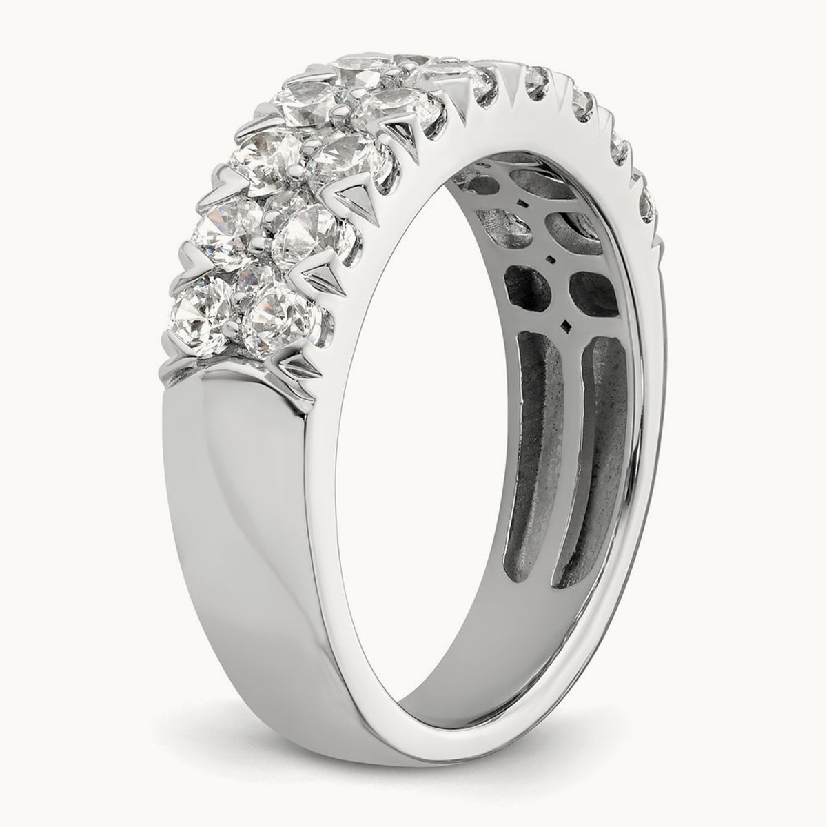 Double Row Band — 1 1/2 ct, 7