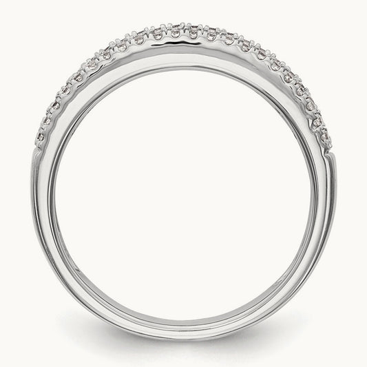 Diamond Band, 14K White Gold