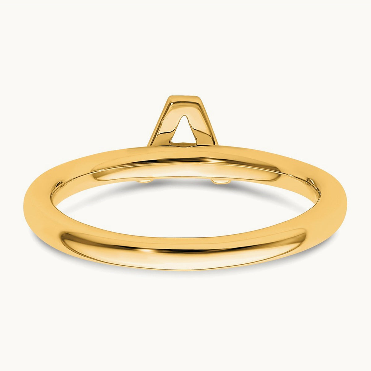 Stackable Diamond Ring — 14K Yellow Gold, A