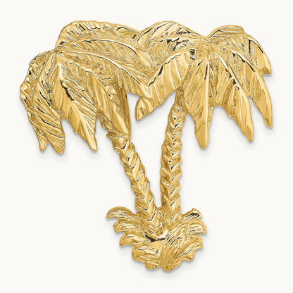 Double Palm Tree Slide, 14K