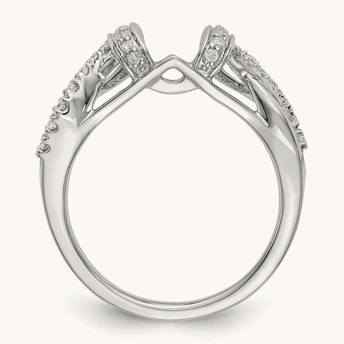Diamond Wrap, 14K White Gold
