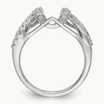 Diamond Wrap, 14K White Gold