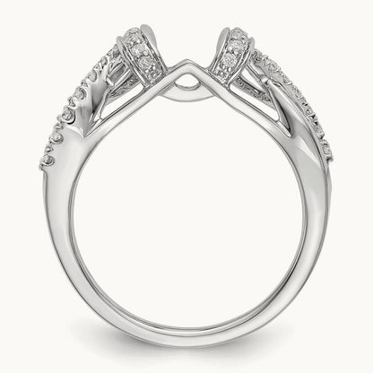 Diamond Wrap, 14K White Gold