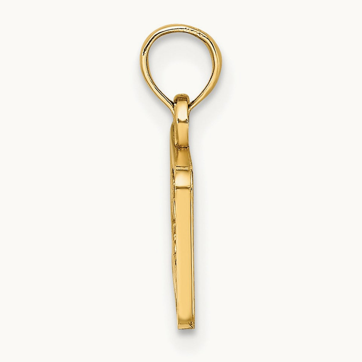 OBX NORTH CAROLINA License Plate Charm, 14K