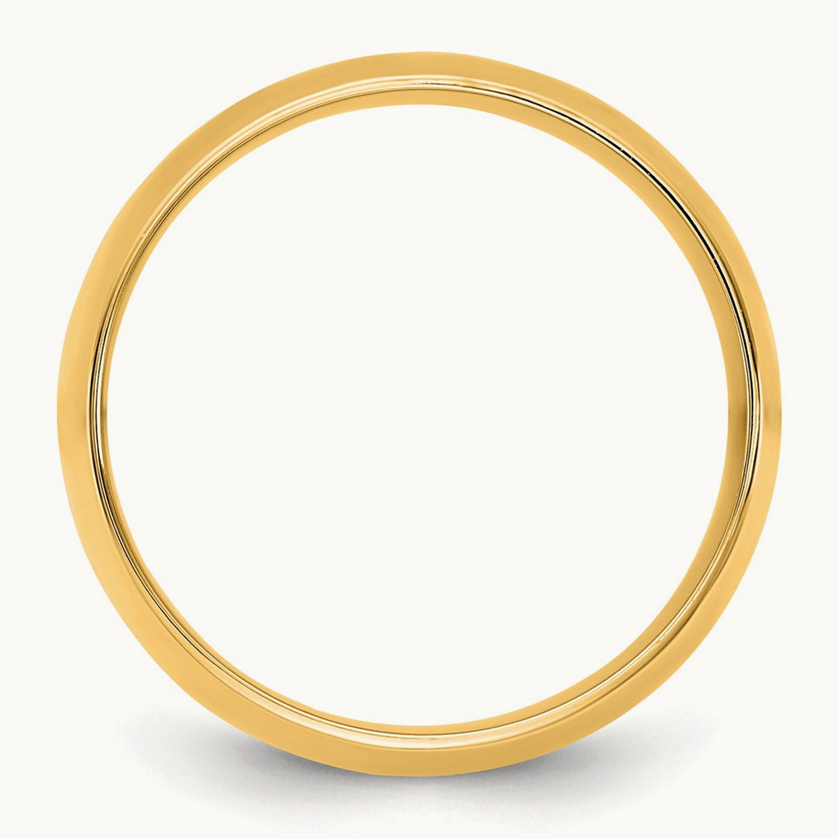 Lightweight Comfort Fit Band, 9mm, 10K Yellow Gold