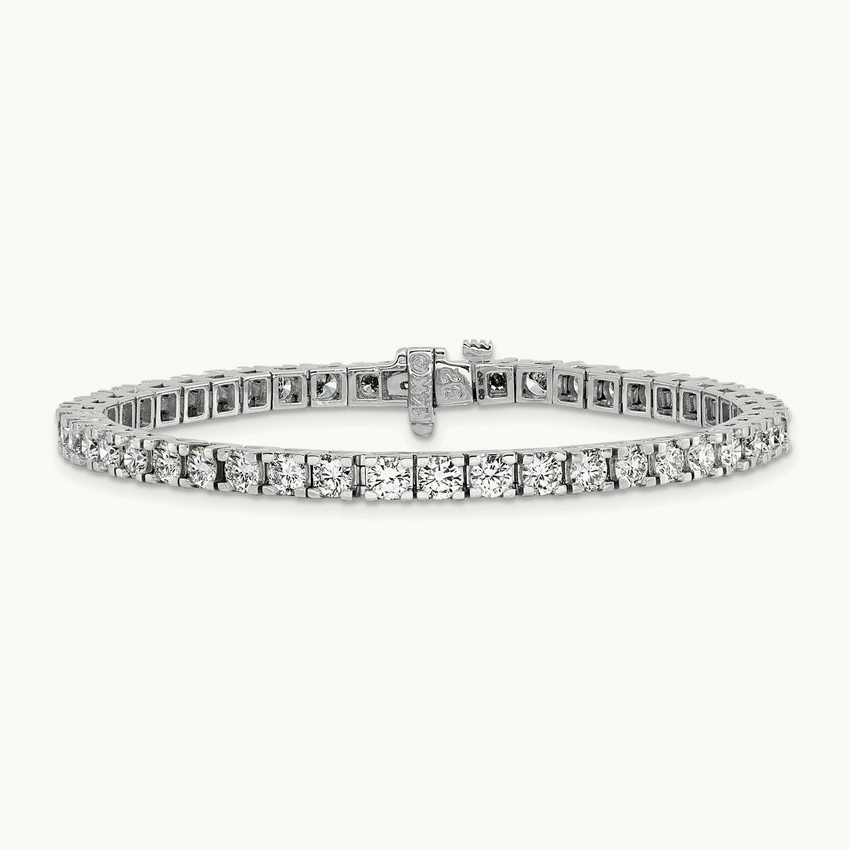 Round Tennis Bracelet, 6.00 ct tw Lab-Grown Diamond