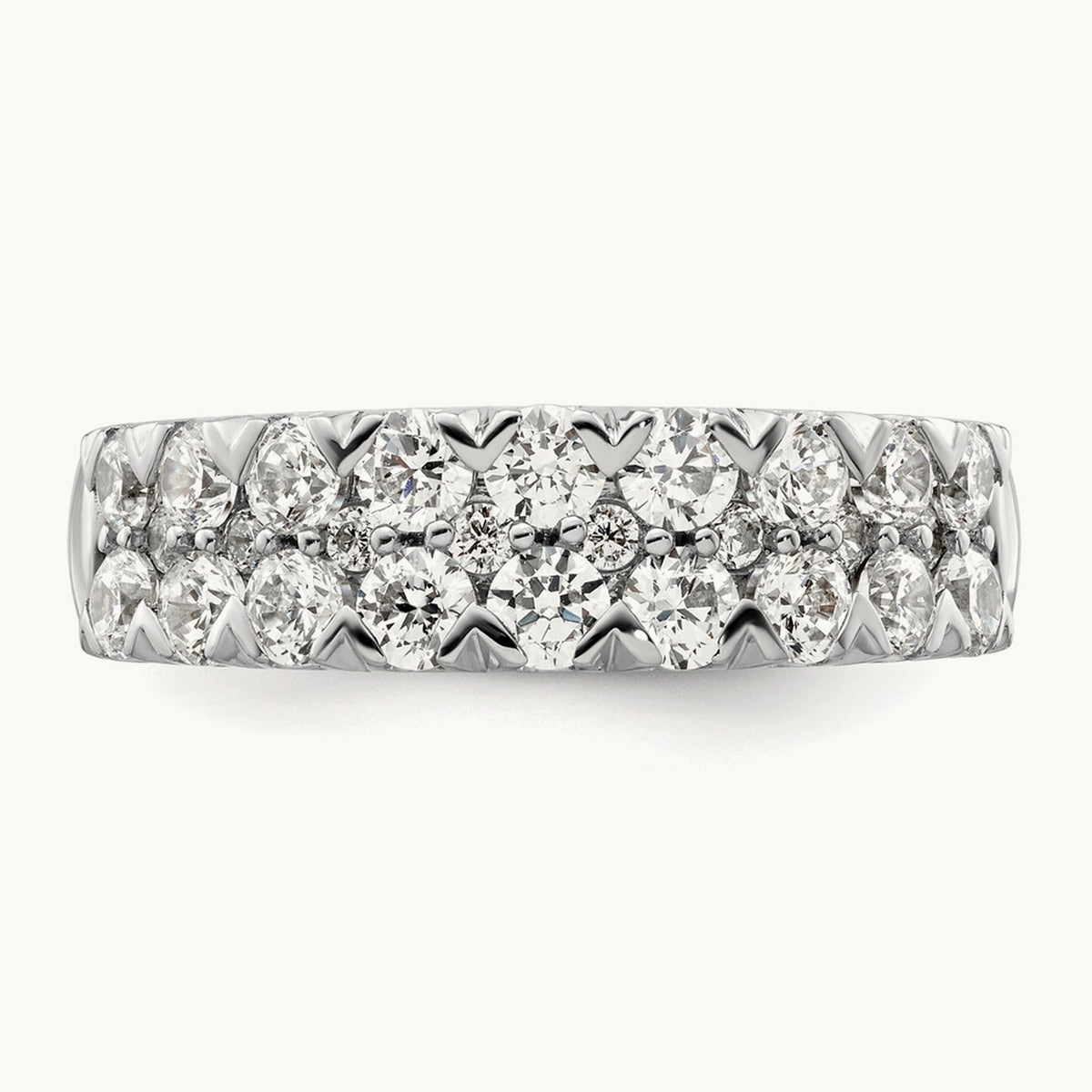 Double Row Band — 1 1/2 ct, 7
