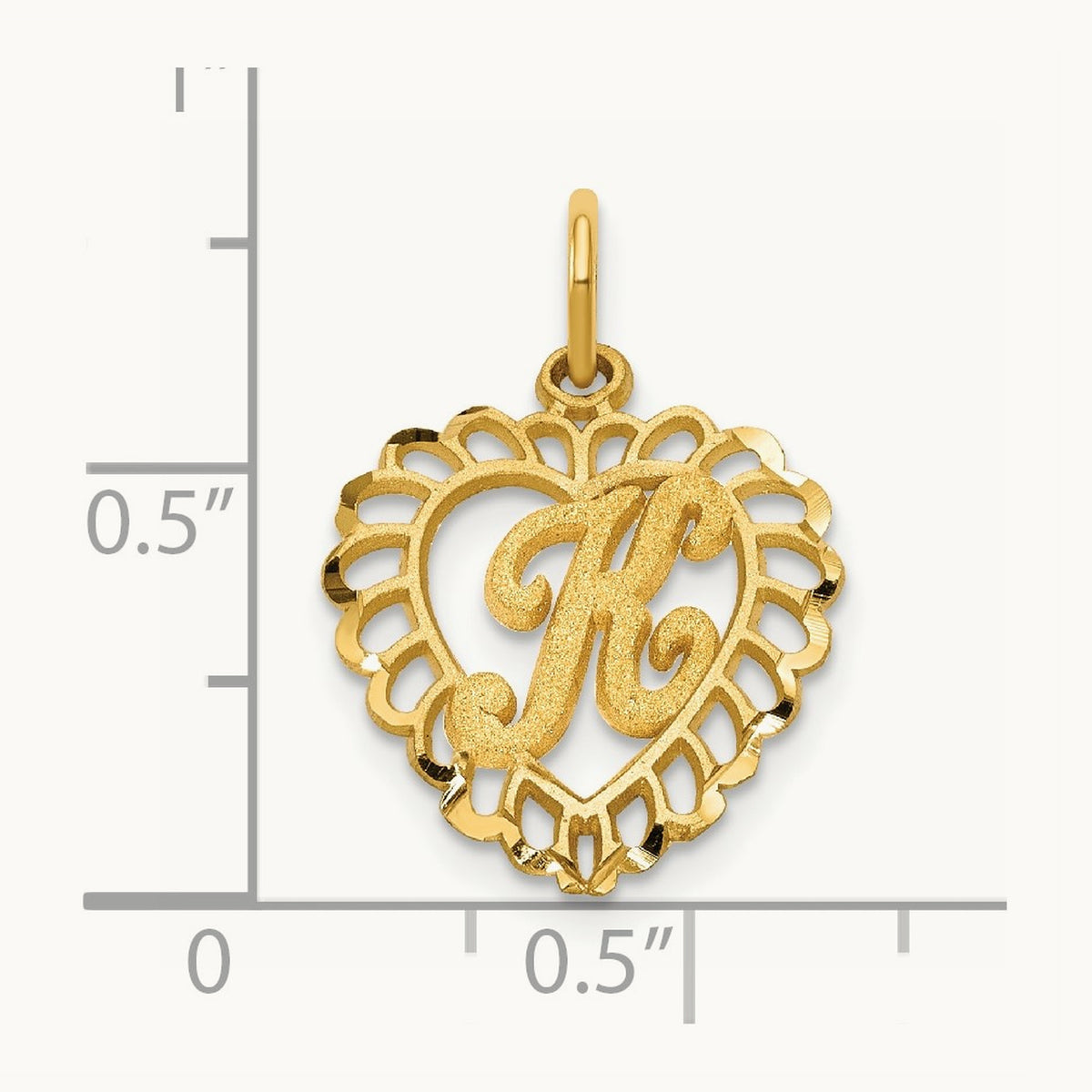 Heart Charm — K