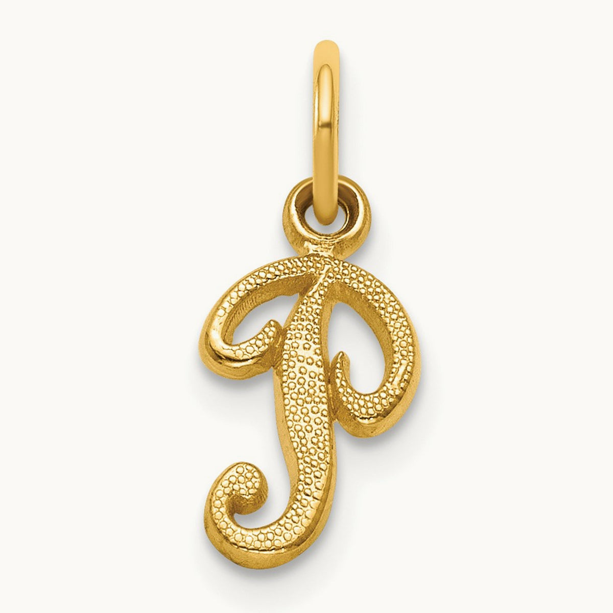 Script Initial Charm — P
