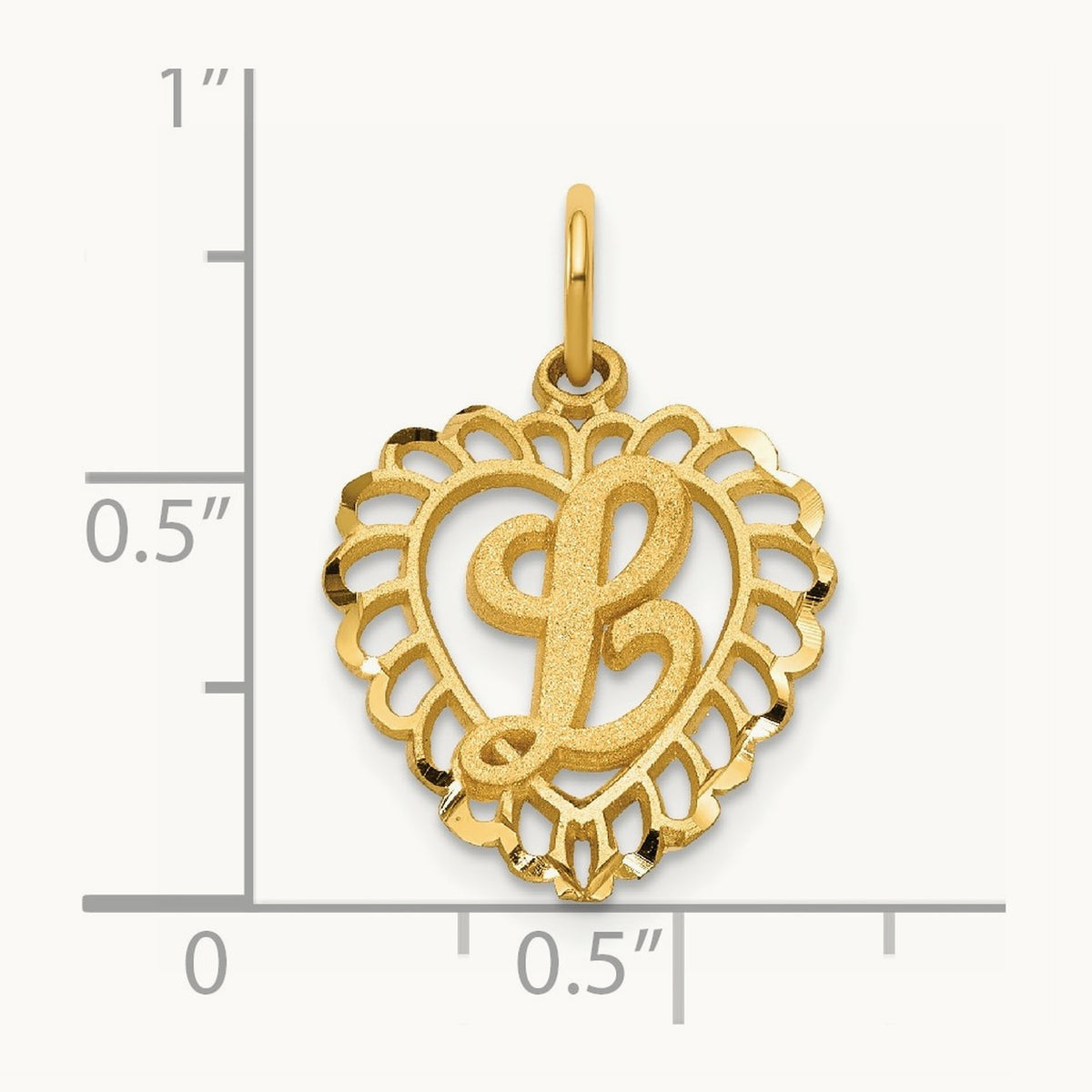 Heart Charm — L
