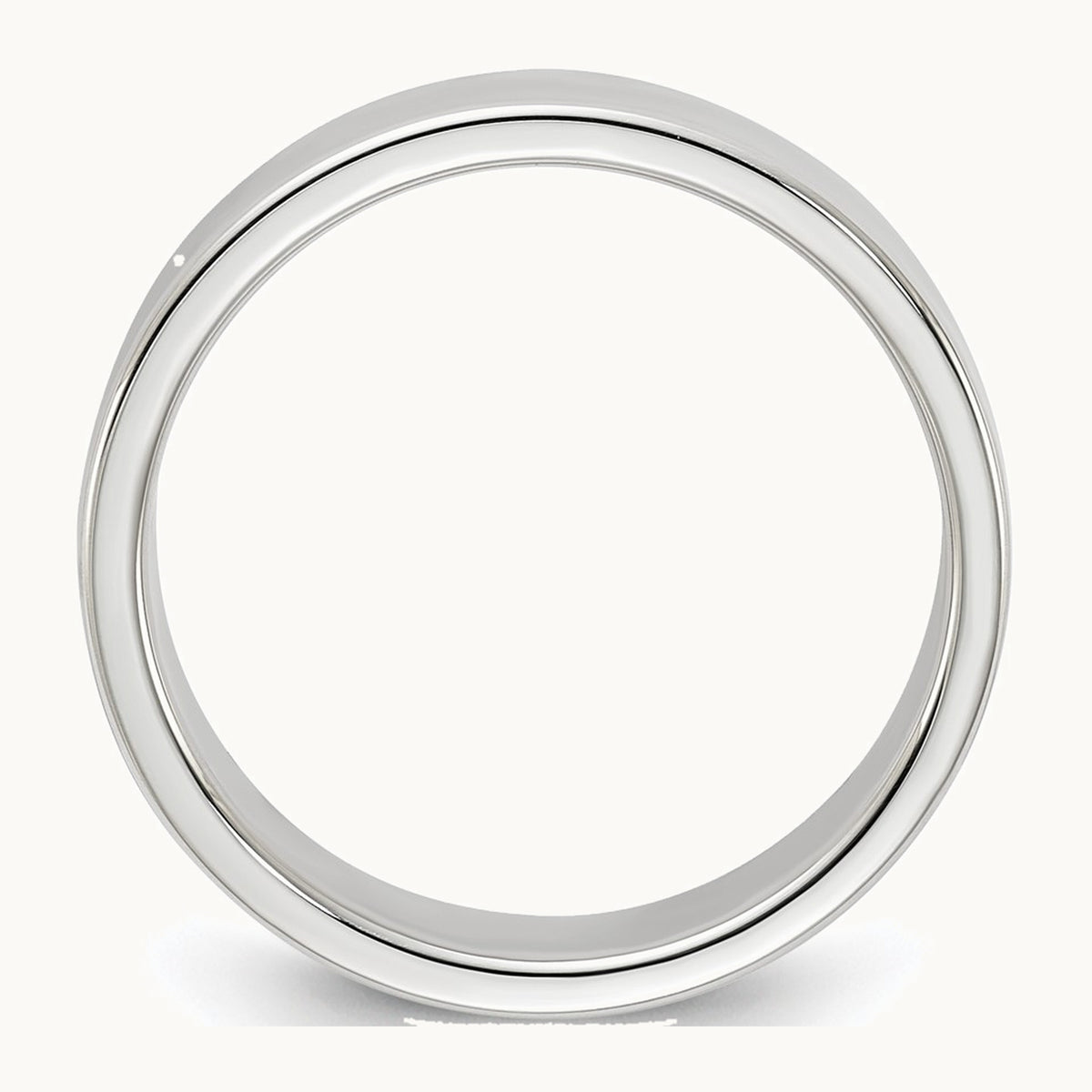 Sterling Silver 5mm Lightweight Flat Band