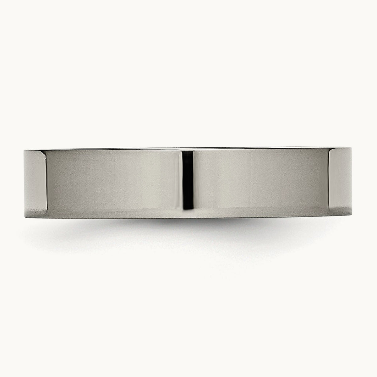 Polished Flat Band — 5mm
