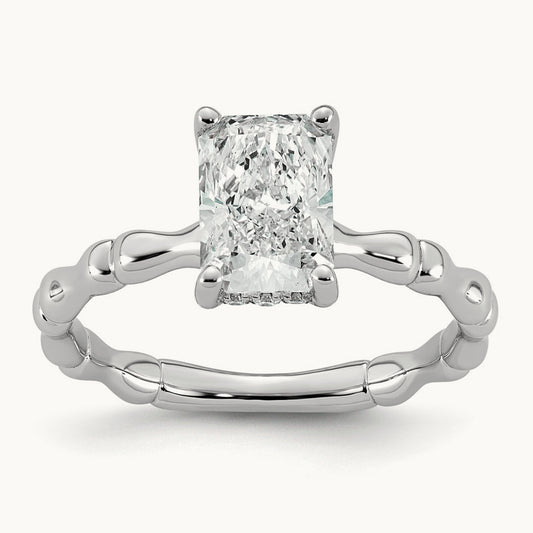 Radiant Center Ring, 1 5/8-3 1/5 ct Lab-Grown Diamond
