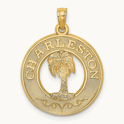 CHARLESTON Palm Tree Charm — photo set