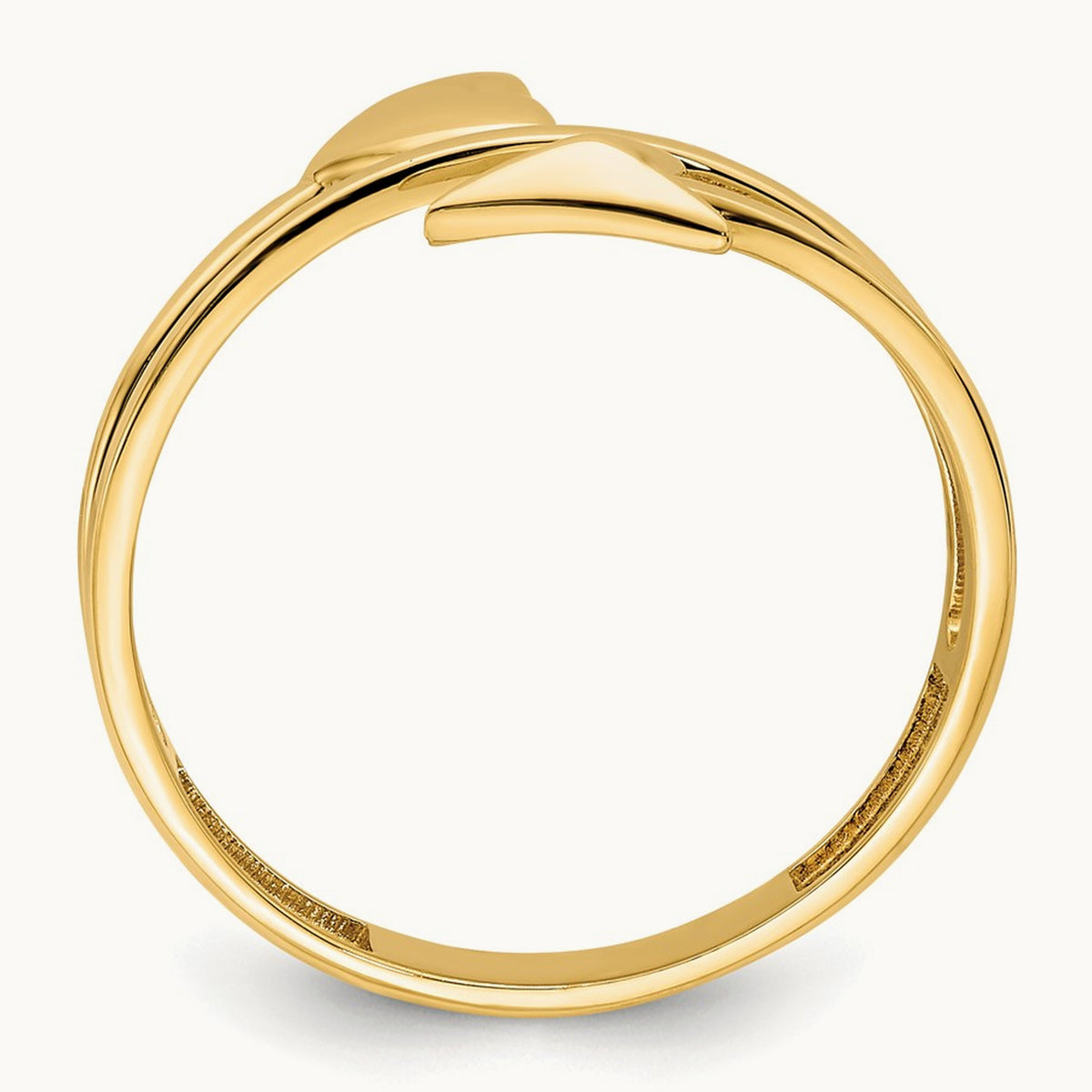 Heart and Arrow Ring, 14K