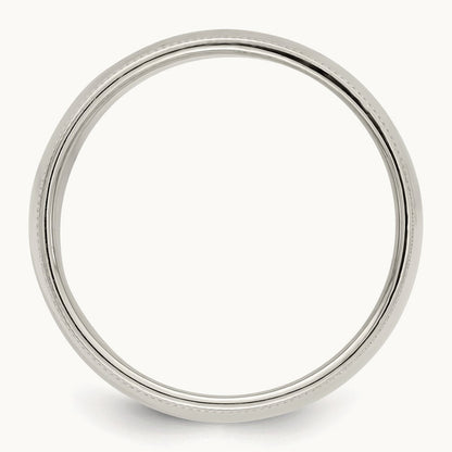 Half Round Milgrain Band — photo set