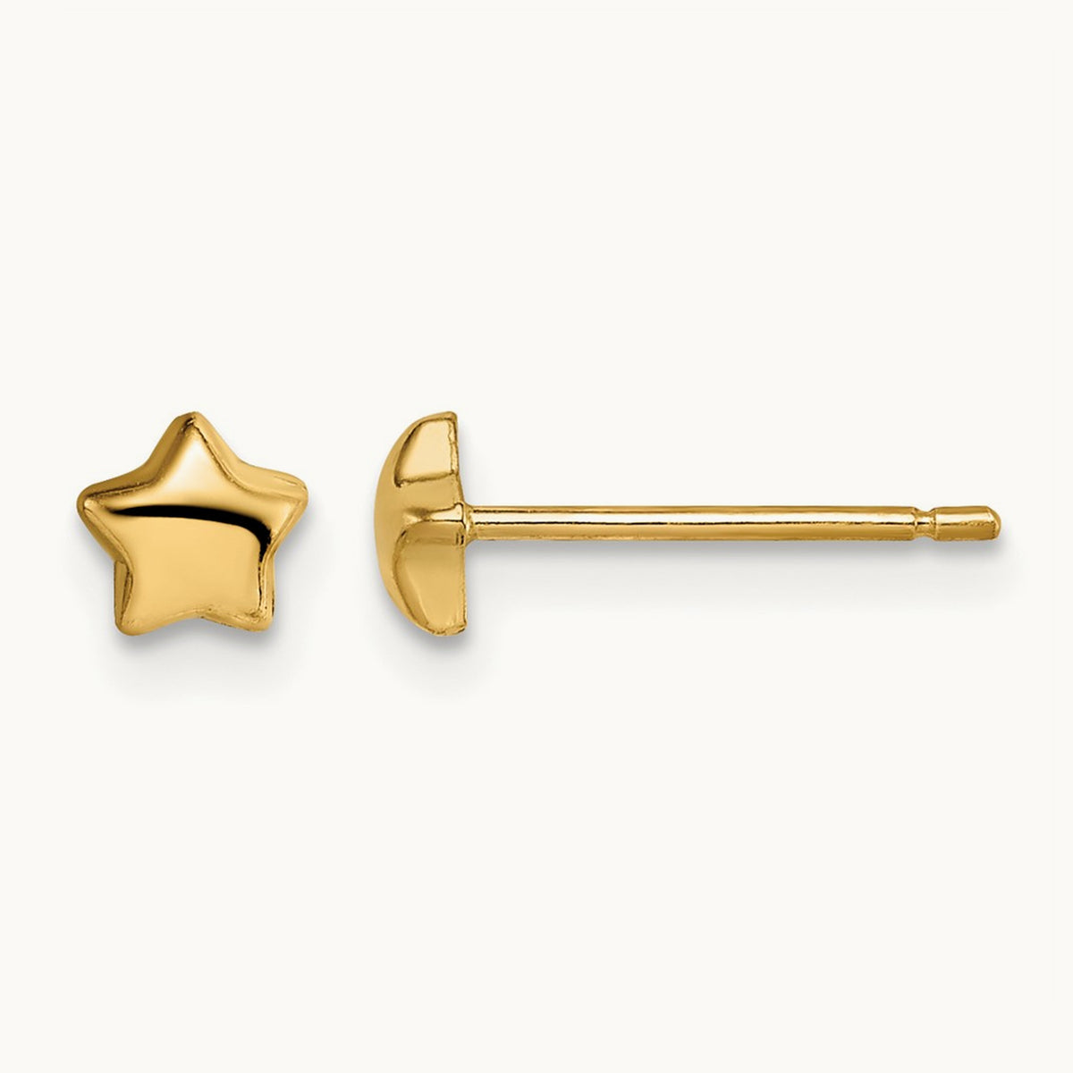 Madi K Star Post Earrings — 4.5mm