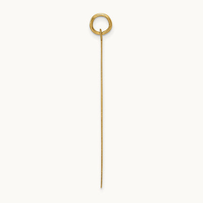 Round Disc Charm, 14K