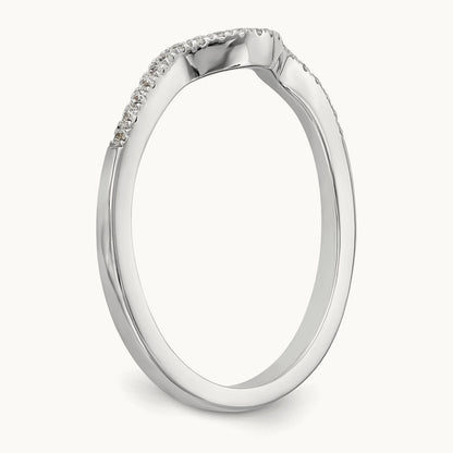 Diamond Band, 14K White Gold