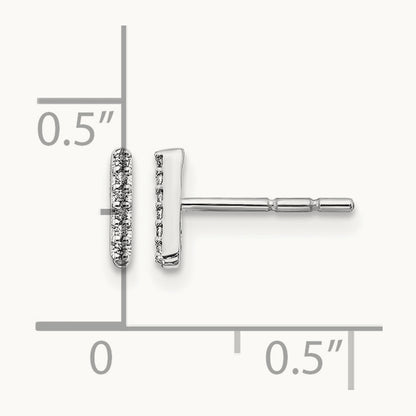 Diamond Earrings — 7mm, I