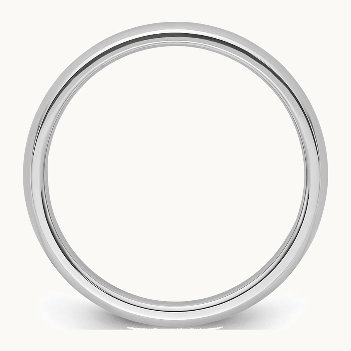 Half-Round Comfort Fit Lightweight Band — 3mm