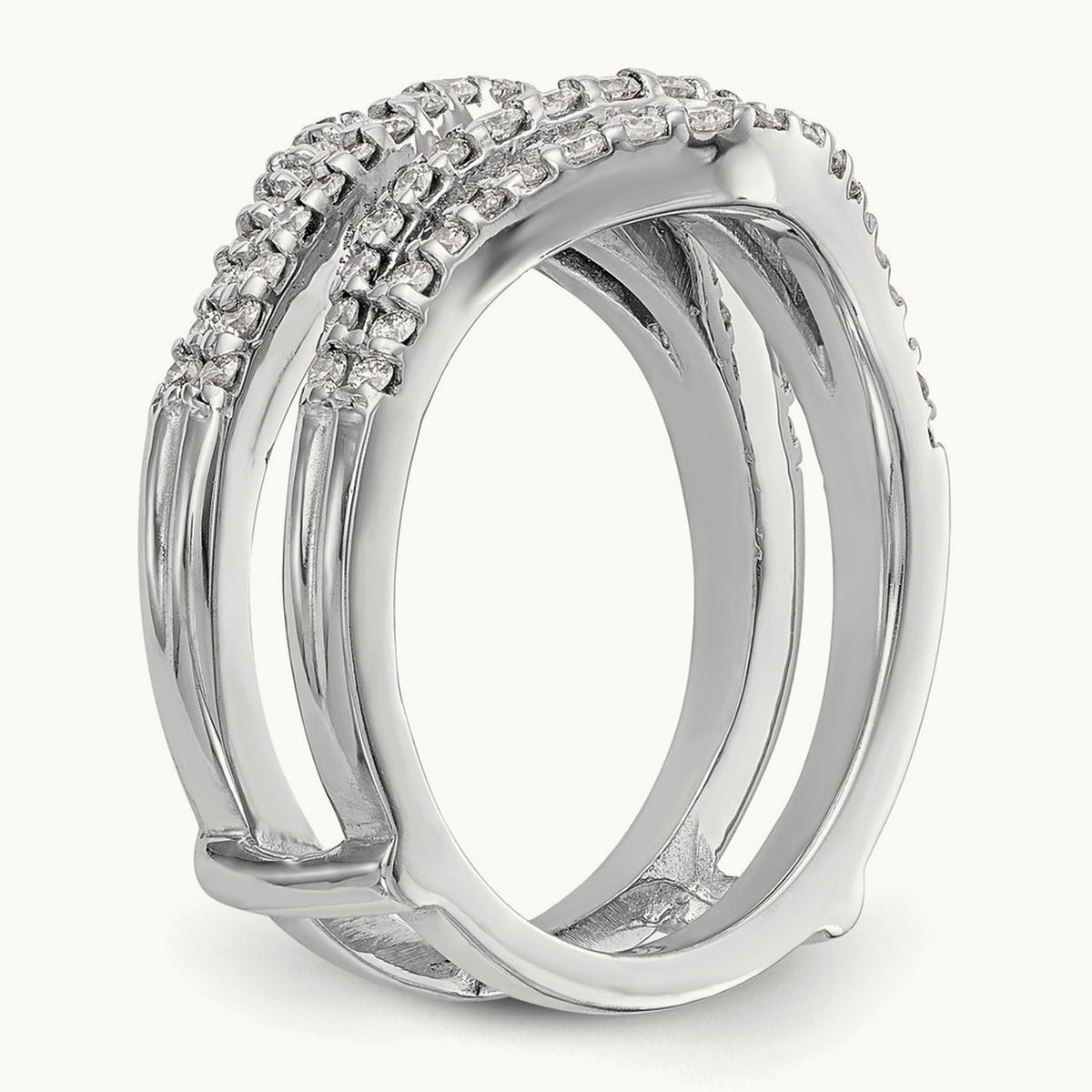 Diamond Guard, 14K White Gold