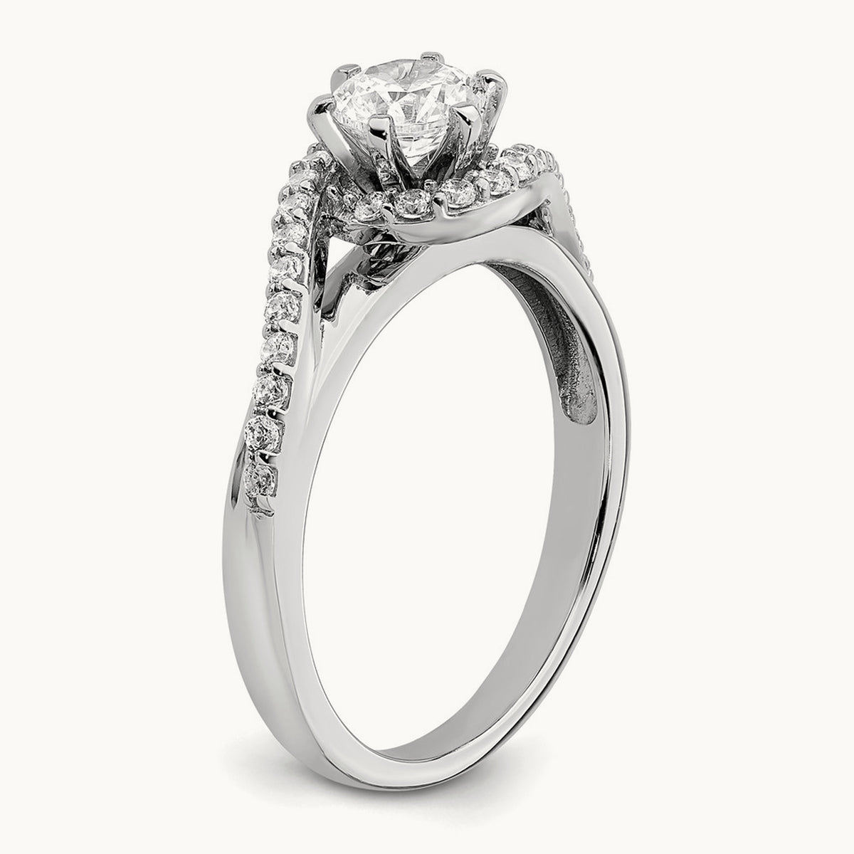 Semi-Mount Engagement Ring, 0.25 ct tw