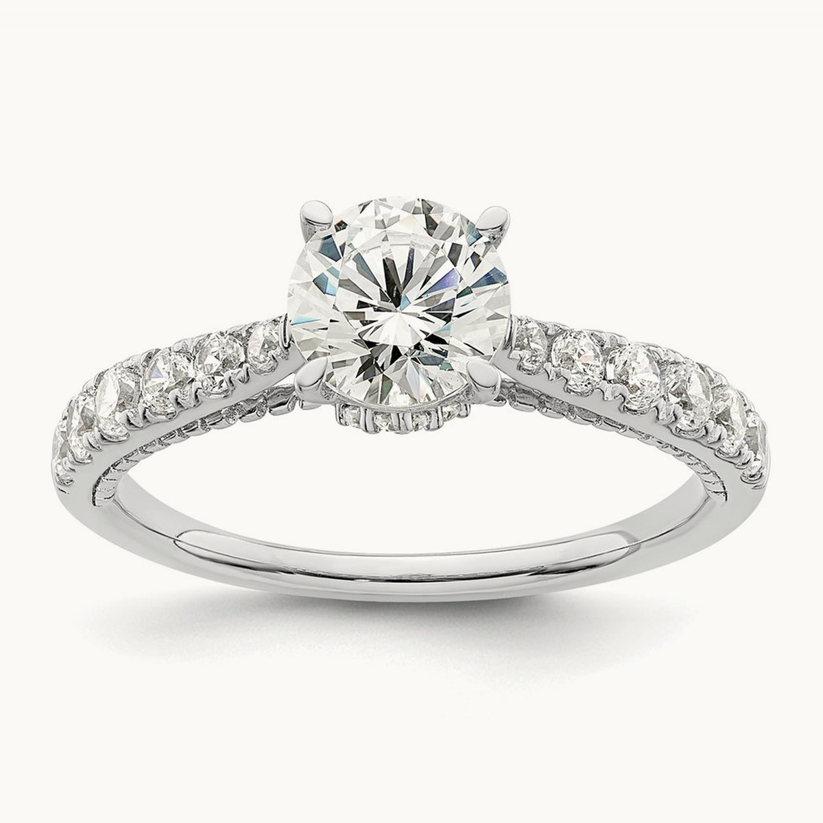 Semi-Mount Engagement Ring, 0.50 ct tw