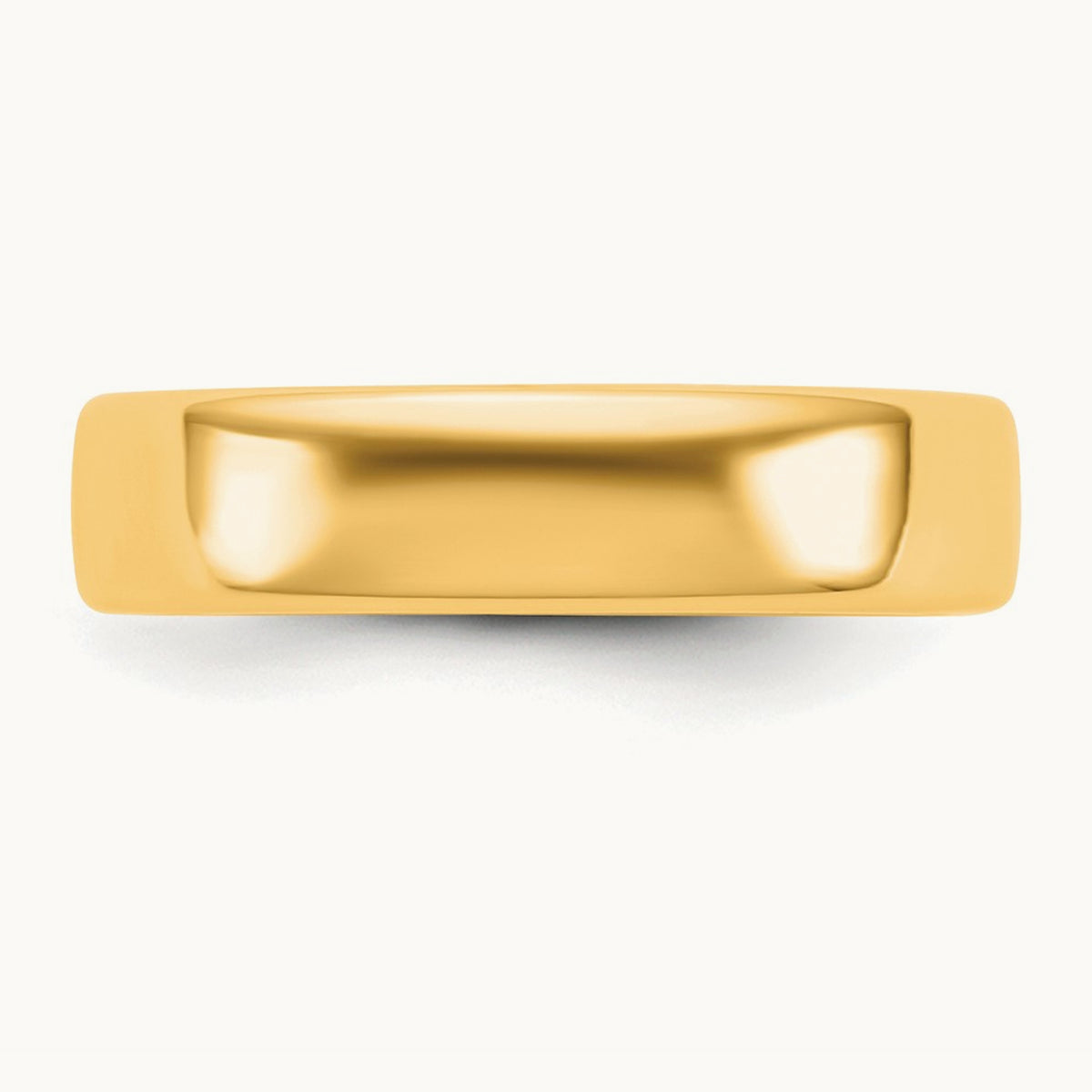 European Comfort Fit Band — 14K Yellow Gold, 5mm