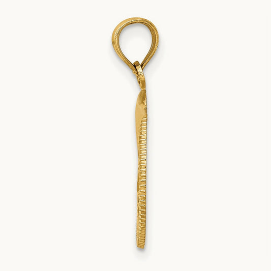 CAPE MAY w/ Dolphin Charm, 14K