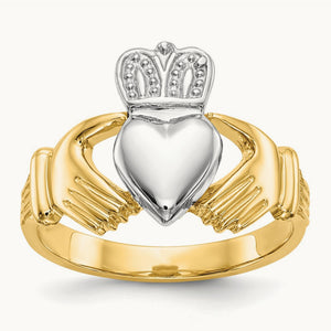 Mens Claddagh Ring — photo set
