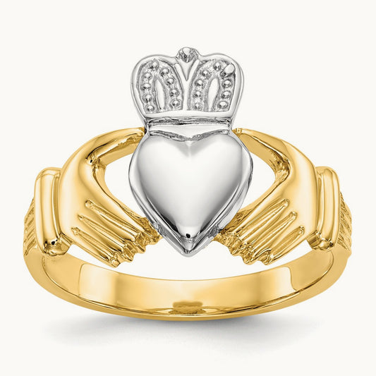 Mens Claddagh Ring — photo set